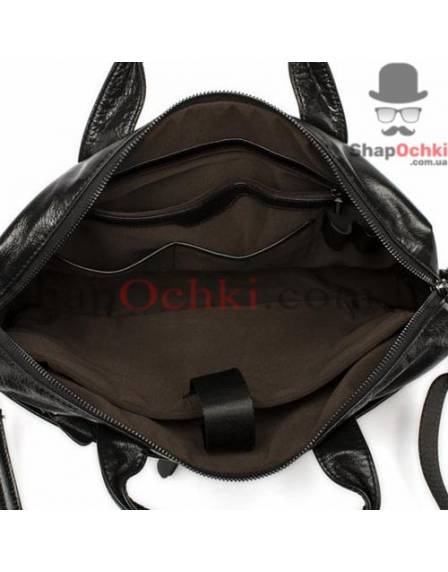 Сумка чоловіча Bexhill Bx9005A, шкіра, чорна