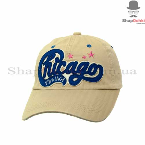 Бейсболка чоловіча Chunglim,  Chicago Vintage,  бежева