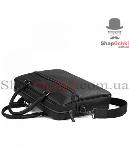 Сумка чоловіча Tiding Bag M47-22168-1A, шкіра, чорна