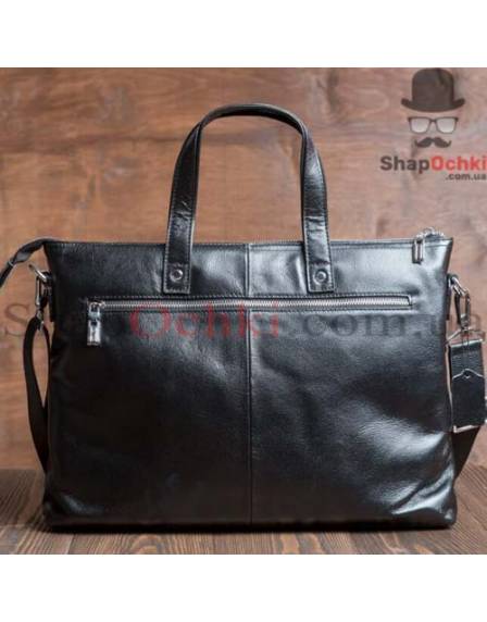 Сумка чоловіча Tiding Bag M6969-3A, шкіра, чорна