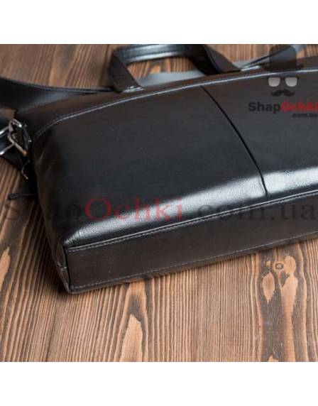 Сумка чоловіча Tiding Bag M6969-3A, шкіра, чорна
