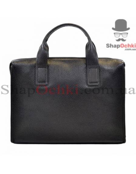Портфель мужской Desisan, 6017-011, кожа, черный