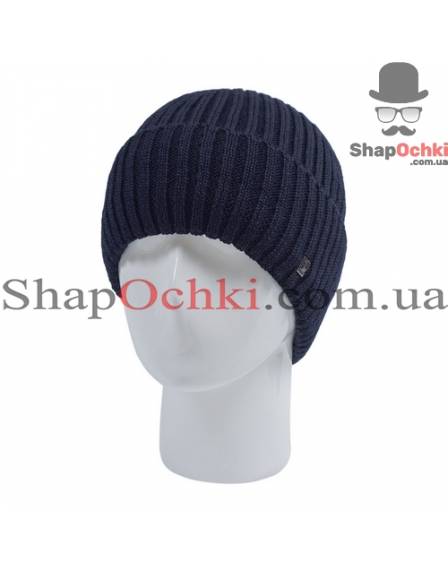 Шапка чоловіча Leks, Бенетон, синя
