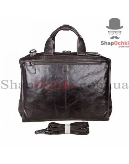 Сумка чоловіча Tiding Bag 7243J, шкіра, сіро-коричнева