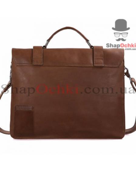 Сумка чоловіча Tiding Bag 7100B-2, шкіра, коричнева