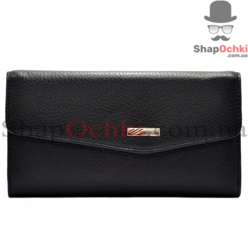 Кошелек женский Desisan,  113-011,  кожа,  черный