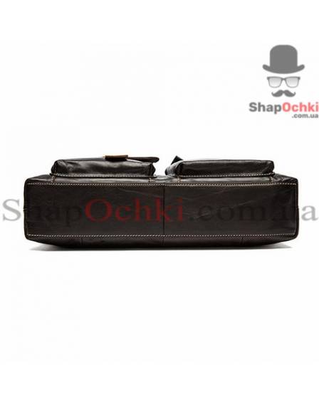 Сумка чоловіча Tiding Bag 7264C, шкіра, шоколад