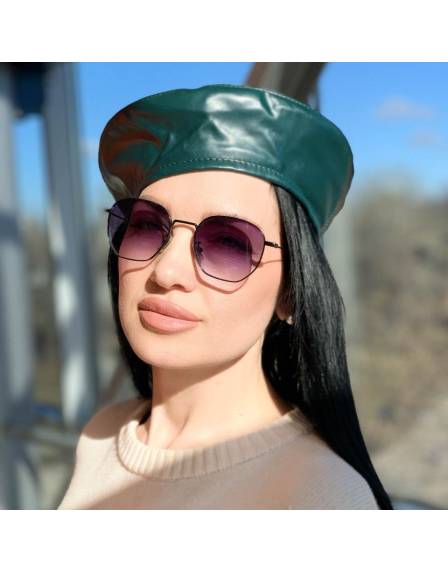 Берет Карина колір зелений
