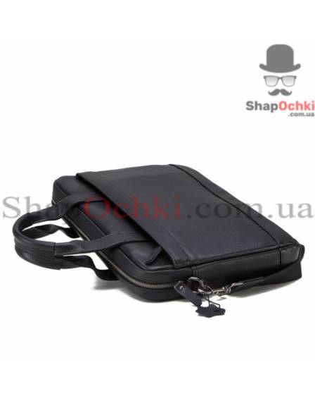 Сумка чоловіча Tiding Bag M47-1609A, шкіра, чорна