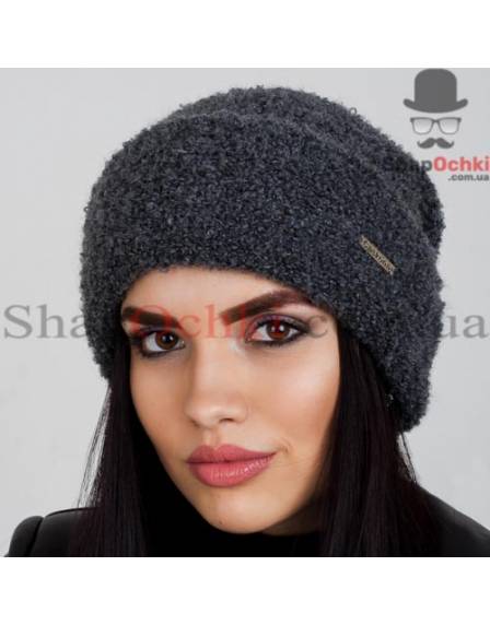 Шапка жіноча Caskona, Sarah Flip Uni, сіра
