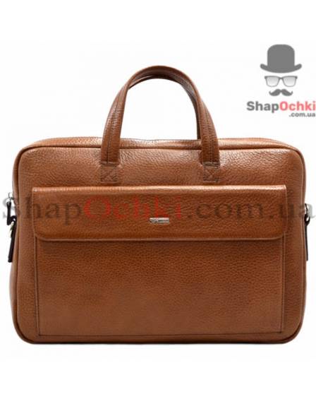 Портфель мужской Desisan, 340-015, кожа, рыжий