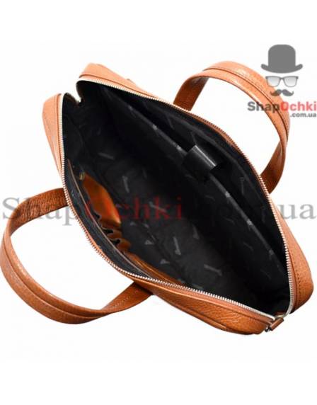 Портфель мужской Desisan, 340-015, кожа, рыжий