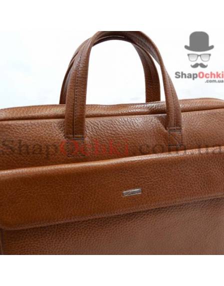 Портфель мужской Desisan, 340-015, кожа, рыжий