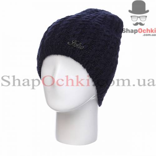 Шапка женская Leks,  Юрмала,  цвет  синяя