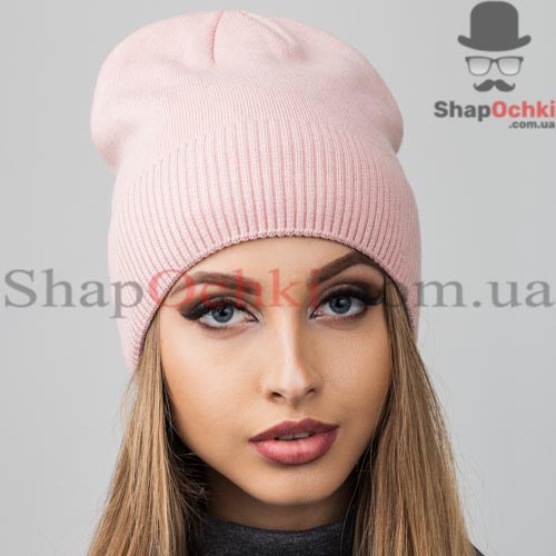 Шапка женcкая Caskona,  Max F Uni,  цвет светлая пудра