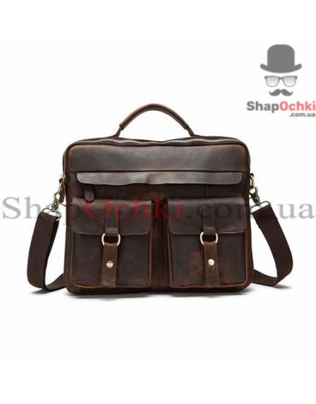 Сумка чоловіча Bexhill BX8001C, шкіра, коричнева