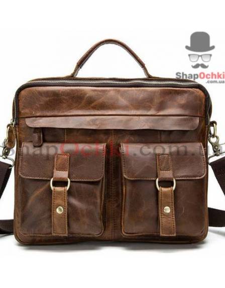 Сумка чоловіча Bexhill BX8001C, шкіра, коричнева