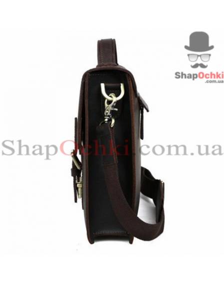 Портфель чоловічий Tiding Bag t1148, шкіра, темно-коричневий