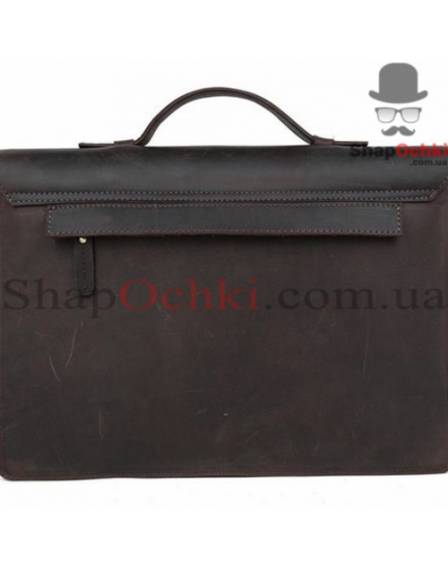 Портфель чоловічий Tiding Bag t1148, шкіра, темно-коричневий