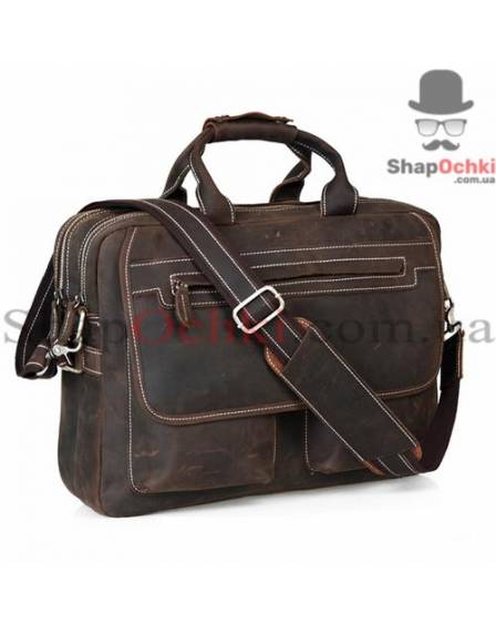 Сумка чоловіча Tiding Bag t29523, шкіра, колір коричневий