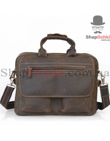 Сумка чоловіча Tiding Bag t29523, шкіра, колір коричневий