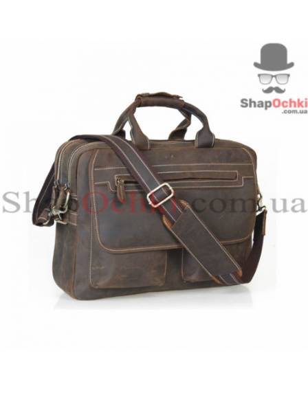 Сумка чоловіча Tiding Bag t29523, шкіра, колір коричневий