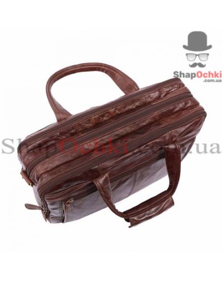 Сумка чоловіча Jasper&Maine 7146C, шкіра, колір кофейний