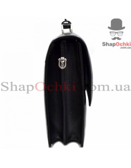 Портфель мужской Desisan, 5006-011, кожа, черный