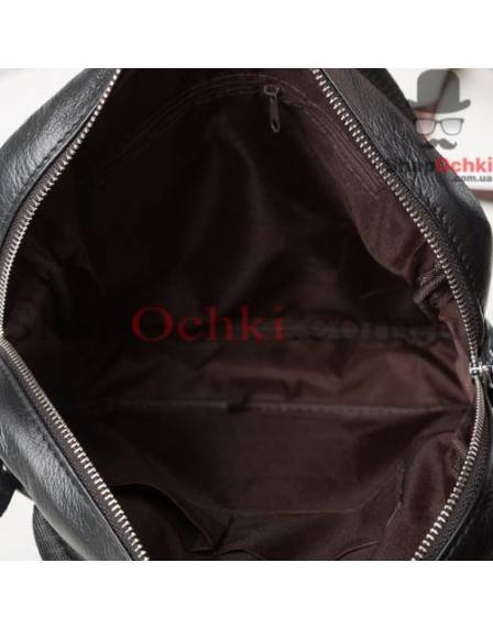 Сумка мессенджер мужская Tiding Bag M38-8861A, кожа, цвет черный