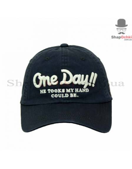 Бейсболка мужская Chunglim, One Day, черная