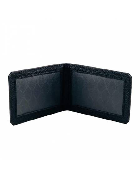 Обложка для документов Dekol, Classic-7710fl, кожа, черная