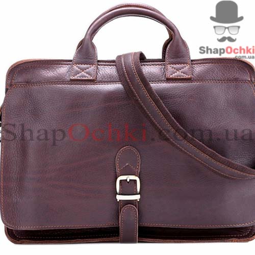 Сумка мужская Tiding Bag 7029Q,  кожа,  темно-коричневая