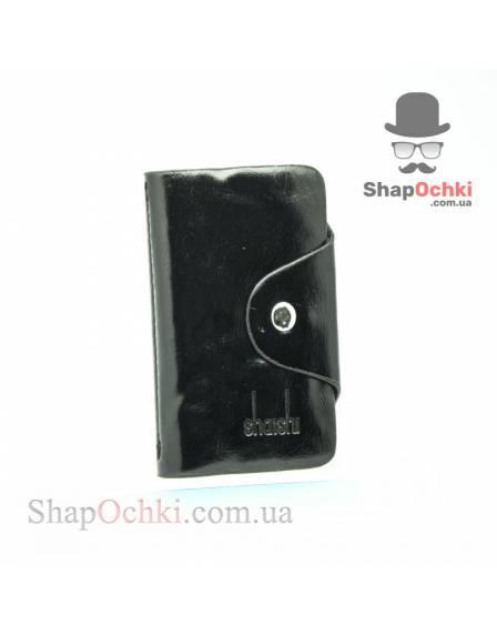 Візитниця Shaishi 2174, шкір/зам, чорна