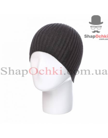Шапка чоловіча Leks, Сет, антрацит меланж