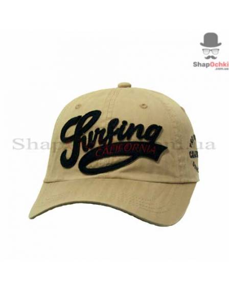 Бейсболка чоловіча Chunglim, Surfing California, бежева