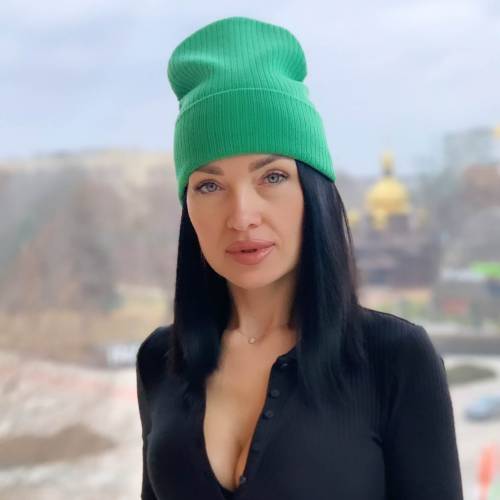 Шапка Наріне Зелений