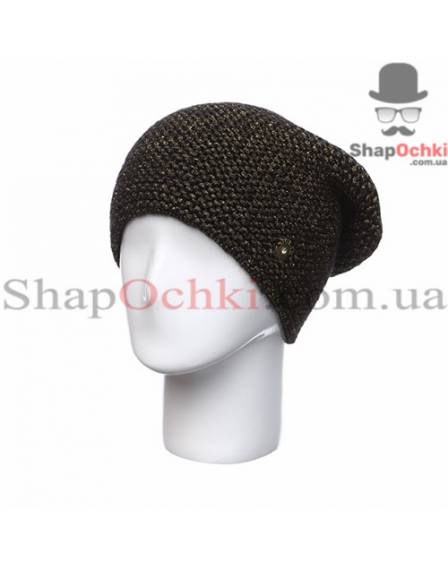 Шапка жіноча Leks, Майамі, чорна+золото
