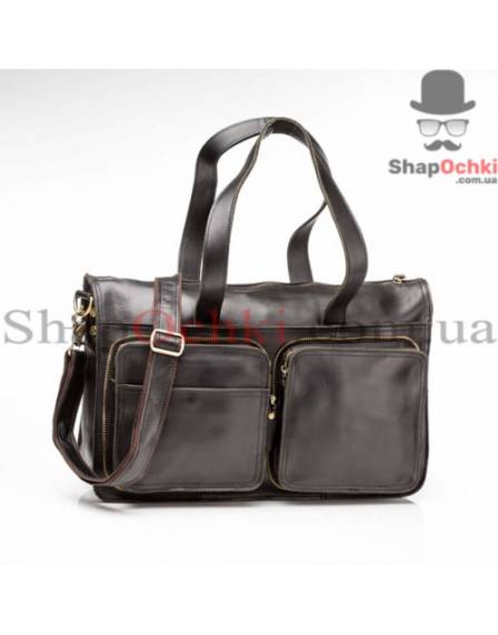 Сумка мужская Tiding Bag G8832A, кожа, черная