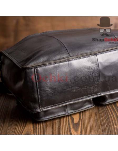 Сумка мужская Tiding Bag G8832A, кожа, черная