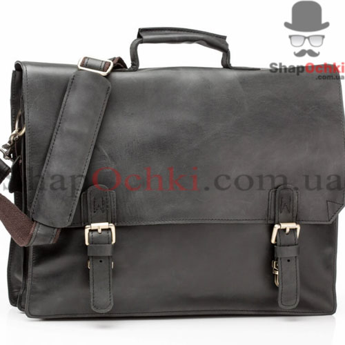 Портфель чоловічий Tiding Bag GA2095,  шкіра,  чорний