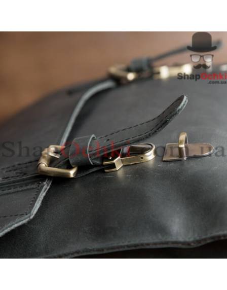 Портфель чоловічий Tiding Bag GA2095, шкіра, чорний