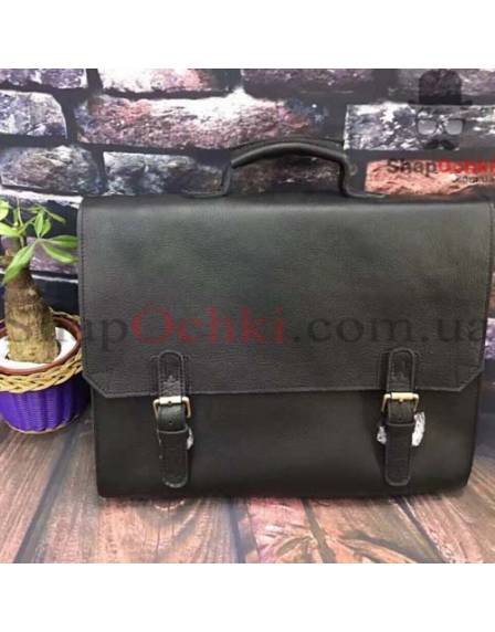 Портфель чоловічий Tiding Bag GA2095, шкіра, чорний