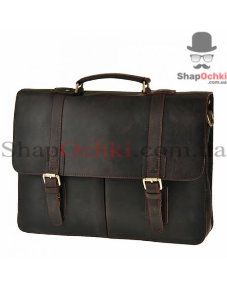 Портфель мужской Tiding Bag t1115А, кожа, коричневый