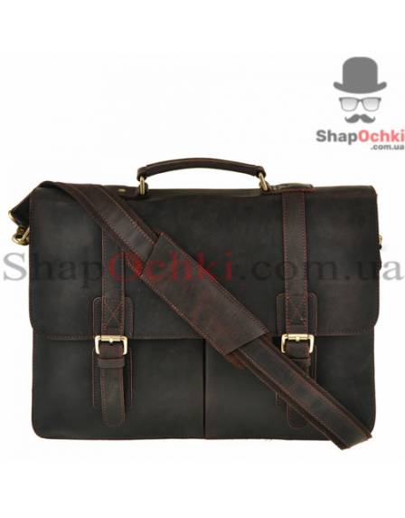Портфель мужской Tiding Bag t1115А, кожа, коричневый
