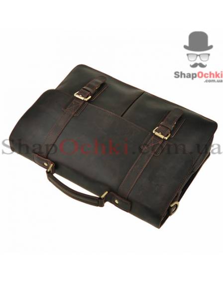 Портфель мужской Tiding Bag t1115А, кожа, коричневый