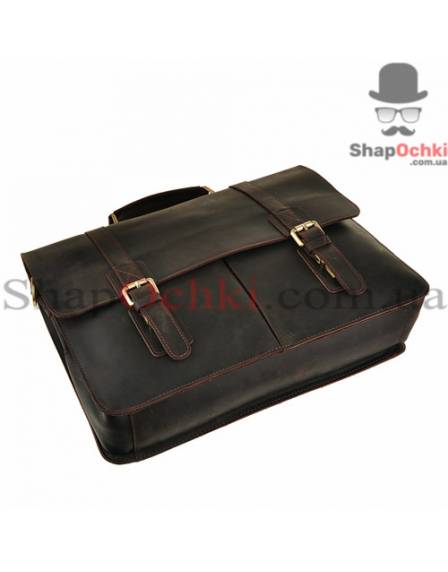 Портфель мужской Tiding Bag t1115А, кожа, коричневый