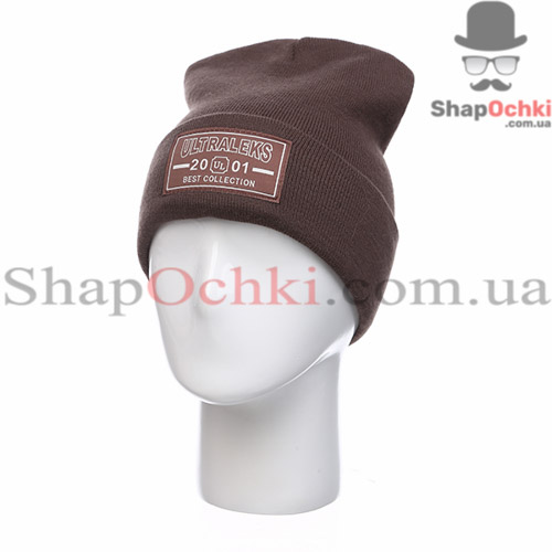 Шапка Leks,  Сотка,  цвет кофе
